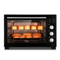 美的Midea烤箱家用 多功能电烤箱38升大容量广域控温可做小米点心面包蛋挞 黑色38L