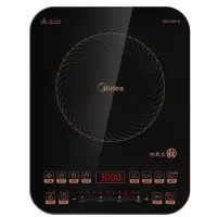 美的(Midea)电磁炉 家用多功能3000W大火力爆炒电磁灶 大功率IH立体匀火电池炉 黑色