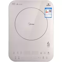 Midea/美的电磁炉恒匀火十档火力智能家用一键薄蒸气火锅家用 豪华款