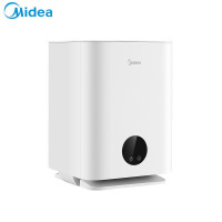 美的(Midea)空气加湿器卧室家用办公室轻音加湿蒸发无雾加湿银离子智能恒湿过湿保护母婴适用3L 白色