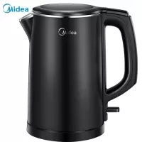 美的(Midea)电水壶电热水壶304不锈钢双层防烫全钢无缝烧水壶 1.5L
