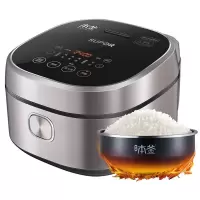 苏泊尔(SUPOR) 电饭煲 本釜内胆 电饭锅 IH电磁加热 智能预约4L家用多功能4-5人 4L 银白色