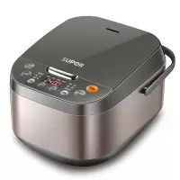 苏泊尔电饭煲家用多功能电饭锅4升大容量智能预约定时煮饭煲汤锅 棕色