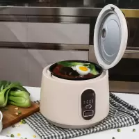 苏泊尔电饭煲3人家用小智能多功能迷你小型1-2全自动电煮饭锅正品 淡黄色[非智能1.6L]