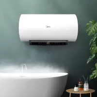 美的电热水器家用储水节能速热一级智能家电WIFI安全卫生间淋浴洗澡省电50/60/80升 80升 白色