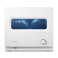 美的(Midea)台式消毒柜 免沥水 304不锈钢 家用餐具砧板紫外线消毒碗筷柜 [小白鲸]30L迷你消毒
