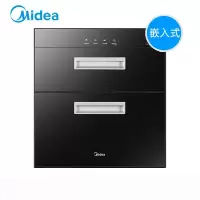 Midea/美的 嵌入式高温消毒柜紫外线消毒家用碗柜 86L