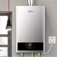 美的 Midea 12升水气双调智能家电恒温APP遥控 自动变升多重安防 LED大屏燃气热水器 [天然气版]即热恒温 1