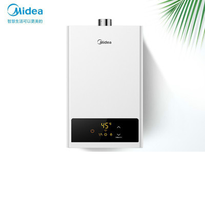 美的(Midea))燃气热水器 宽频精控恒温 水气双调 智能恒温自动变升多重安防LED大屏热水器 [一厨一卫-]12L-