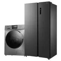 美的(Midea)10KG变频滚筒洗衣机10公斤全自动家用洗衣巴氏除除螨洗智能操控 MG100S31DG5-Y1YW