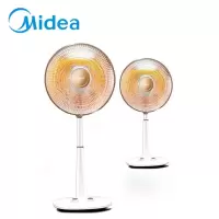 美的 Midea NPS10-15B小太阳取暖器 烤火炉电暖器摇头升降电暖器户外办公室倾倒断电1000W大功率 (线下同