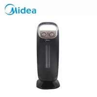 美的 Midea NTH20-15B电暖器轻音低噪暖风机塔式速热取暖器家用电暖炉省电电暖气摇头办公 (线下同款) 高热立