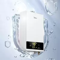 美的 Midea 燃气热水器智能变升手机Wifi智控智能家电断电记忆天然气安全即热 [店铺爆款]水气双调 精准控温 16
