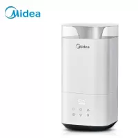 美的(Midea)加湿器室香薰加湿上加水智能恒湿家用办公室空气加湿 白色