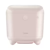美的(Midea)台式消毒柜 小型家用一星级紫外线烘干母婴消毒器 BB100 樱花粉色