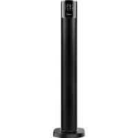 美的(Midea)暖风机取暖器冷暖两用电暖气家用卧室智能遥控速热节能省电大面积立式电暖器热风机烤火炉 黑白色NTH22-