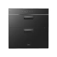 美的(Midea)消毒柜100YQ1家用 碗柜 碗筷 智能WIFI控制 家用嵌入式 智能家电 94L双重二星级消毒