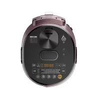 美的(Midea) 电压力锅 IH电磁加热可中途加菜 钢胆5L 5升智能高压锅圆形一锅双胆 商场爆款