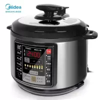 美的(Midea) 电压力锅6升 家用双胆智能高压锅 6L大容量电压力煲 一键收汁 CS6001P 电压力锅6升