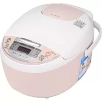 美的(Midea ) 电饭煲3L迷你电饭锅24小时预约微压蒸汽阀家用电饭煲智能 粉红色3升