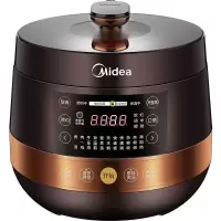 美的(Midea) 电压力锅球形双内胆4.8升高压饭煲开盖煮15大菜单24h预约家用双胆电高压锅智能 高端双内胆