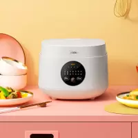 美的(Midea) 电饭煲家用3L智能预约多功能电饭锅小型1-4人煮饭锅智能 象牙白