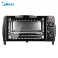 美的(Midea)MG38CB-AA 家用多功能电烤箱 38升大容量烤箱 广域控温 企业采购 10L迷你烤箱|镀锌内胆