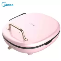 美的(Midea)电饼铛 家用双面加热全自动 加深加大款 双面煎烤 多功能煎饼锅 可调火力电饼档 25mm加深烤盘