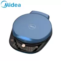 美的(Midea)电饼铛家用智能早餐机煎烤机大烤盘烙饼机三明治机早餐机博饼机电饼铛 35加深烤盘可清洗JH3406