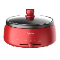 美的(Midea)多用途锅 家用电火锅电炒锅电蒸锅多功能锅4L大容量电热锅 商场同款