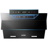 苏泊尔(SUPOR)20立方爆炒大吸力 家用吸油烟机侧吸式 自动清烟机 智能翻版触控式 20立方大吸力