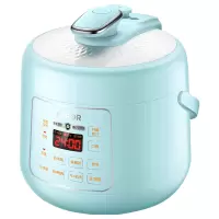 苏泊尔(SUPOR)迷你电压力锅小型家用高压锅1.8L/2.5L多功能煮饭煲汤电饭锅1-2-3人 [2.5L天空蓝]智能