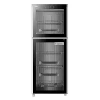 海尔(Haier)消毒柜 立式消毒柜 家用商用食堂餐馆200L大容量 上层保温下层消毒 双重控温消毒柜