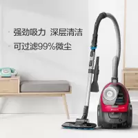飞利浦(PHILIPS)吸尘器家用大功率大吸力多种吸嘴无尘袋卧式吸尘机 地板/地毯/地砖 FC8760升级款FC9588