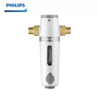 飞利浦(PHILIPS)前置净水器40微米前置过滤器反冲洗 自来水管道净水机 大通量全屋净化 AWP1831(外观升级)