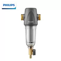 飞利浦(PHILIPS)家用中央前置过滤器 全屋净水40微米高效冲洗4T/H大流量 管道过滤净水器 AWP1830/18
