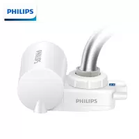 飞利浦(PHILIPS)水龙头净水器家用水龙头过滤器 厨房自来水过滤器净水机 WP3828一机四芯套装(含附件) [进口