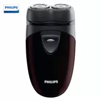 飞利浦(PHILIPS)男士电动剃须刀 便携式刮胡刀剃胡刀 进口刀头电动胡须刀 干电池式无需充电 PQ206/18