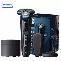 飞利浦(PHILIPS)电动剃须刀全新7系蓝蜂巢肌能感应智能刮胡刀S7735 [敏感肌适用]