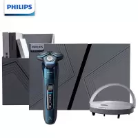 飞利浦(PHILIPS)电动剃须刀李现同款全新5系智能感应刮胡刀SU5799[敏感肌适用] 7系礼盒 赠无线充台灯蓝