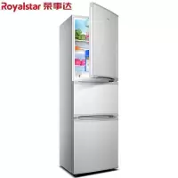 荣事达(Royalstar)家用电冰箱三门BCD-208T9RSZ中门软冷冻低音保鲜家用三开门大冰箱 银色三门BCD-2