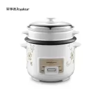 荣事达Royalstar电饭煲电饭锅家用小型传统老式直身锅3L容量2-4人带蒸笼RZ-305C 3L适用2-4人