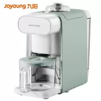 九阳(Joyoung)免洗豆浆机0.6L破壁无渣自动出浆不用手洗多功能咖啡机破壁机 青[高颜破壁&不用手洗]