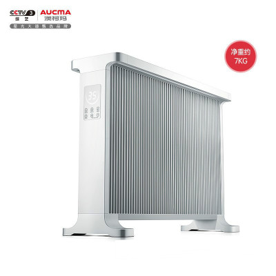 澳柯玛(AUCMA)对流式取暖器家用办公室节能低躁电暖器/欧式快热炉速热电热烤火炉 铝合金高端款