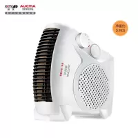 澳柯玛(AUCMA)取暖器电暖器电暖气办公室卧室家用速热便携式立卧两用暖风机 单旋钮白色