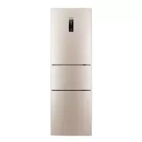惠而浦(Whirlpool) 261升三门电冰箱小型风冷无霜家用变频租房金BCD-261WTBZW