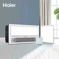 海尔(Haier) X5U1 智能多功能风暖浴霸 双核恒温 触摸数显开关 卫生间浴室暖风机适用集成吊顶 (浴霸+方灯)厨