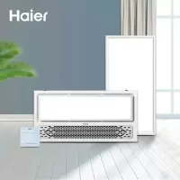 海尔(Haier) X5U1 智能多功能风暖浴霸 双核恒温 触摸数显开关 卫生间浴室暖风机适用集成吊顶 (浴霸+长灯)厨