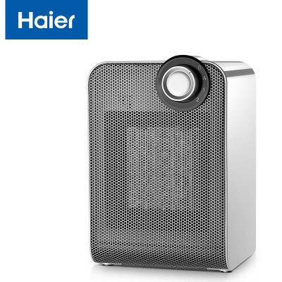 海尔(Haier) 取暖器家用暖风机台式电暖风浴室加热器办公室电暖气烤火炉电暖器 机械款HN1803