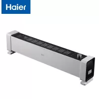 海尔(haier)取暖器电暖器暖风机电暖气家用小型迷你浴室客厅卧室办公室省电学生宿舍踢脚线 HK2215